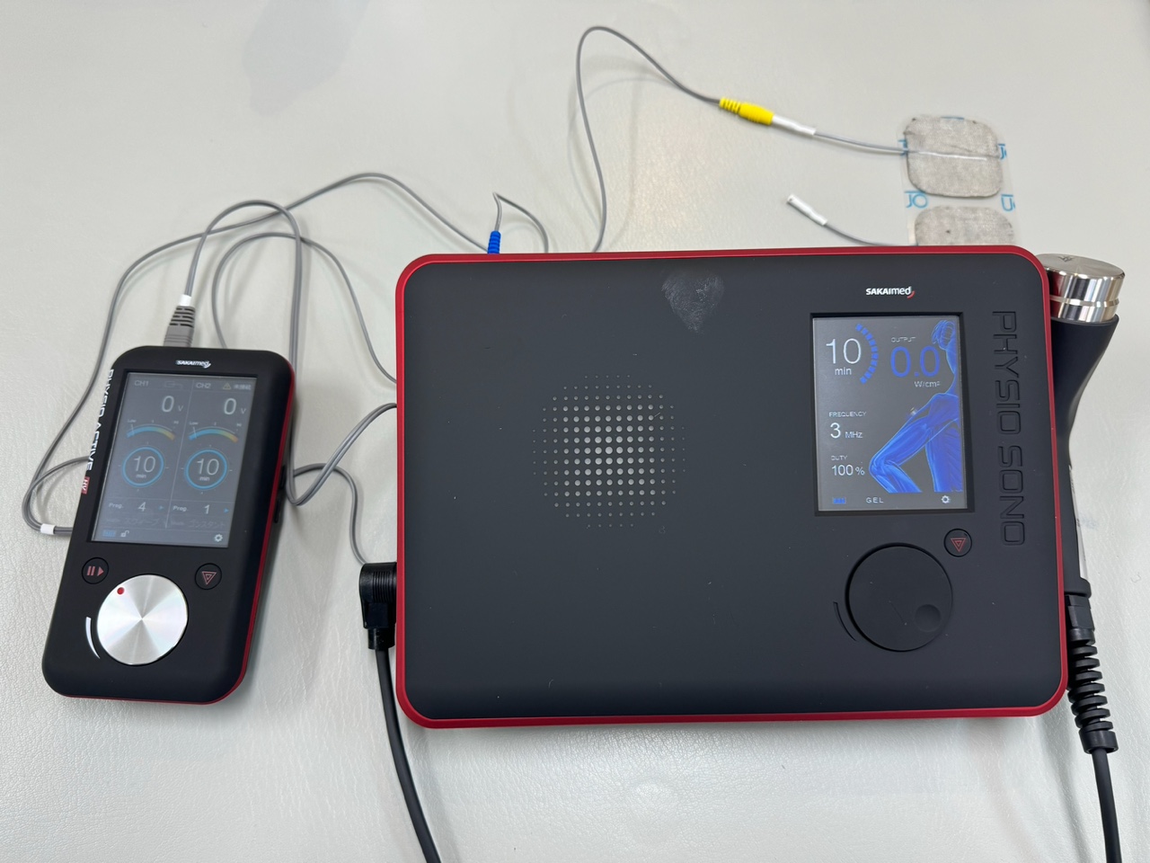 低周波+超音波 コンビネーション治療器